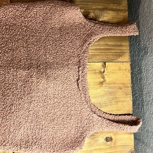 SKIMS cozy rose clay tank top